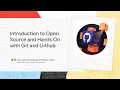 Introduction to Open Source and Hands-On with Git Github GDSC SLRTCE