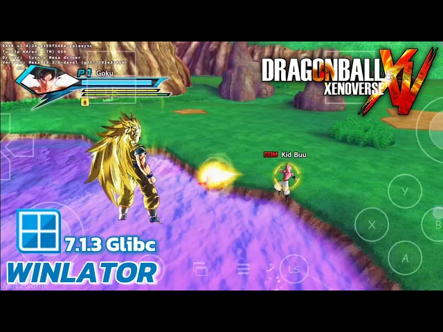 Winlator Glibc (Afei) - Gameplay Dragonball Xenoverse (Windows) On Android