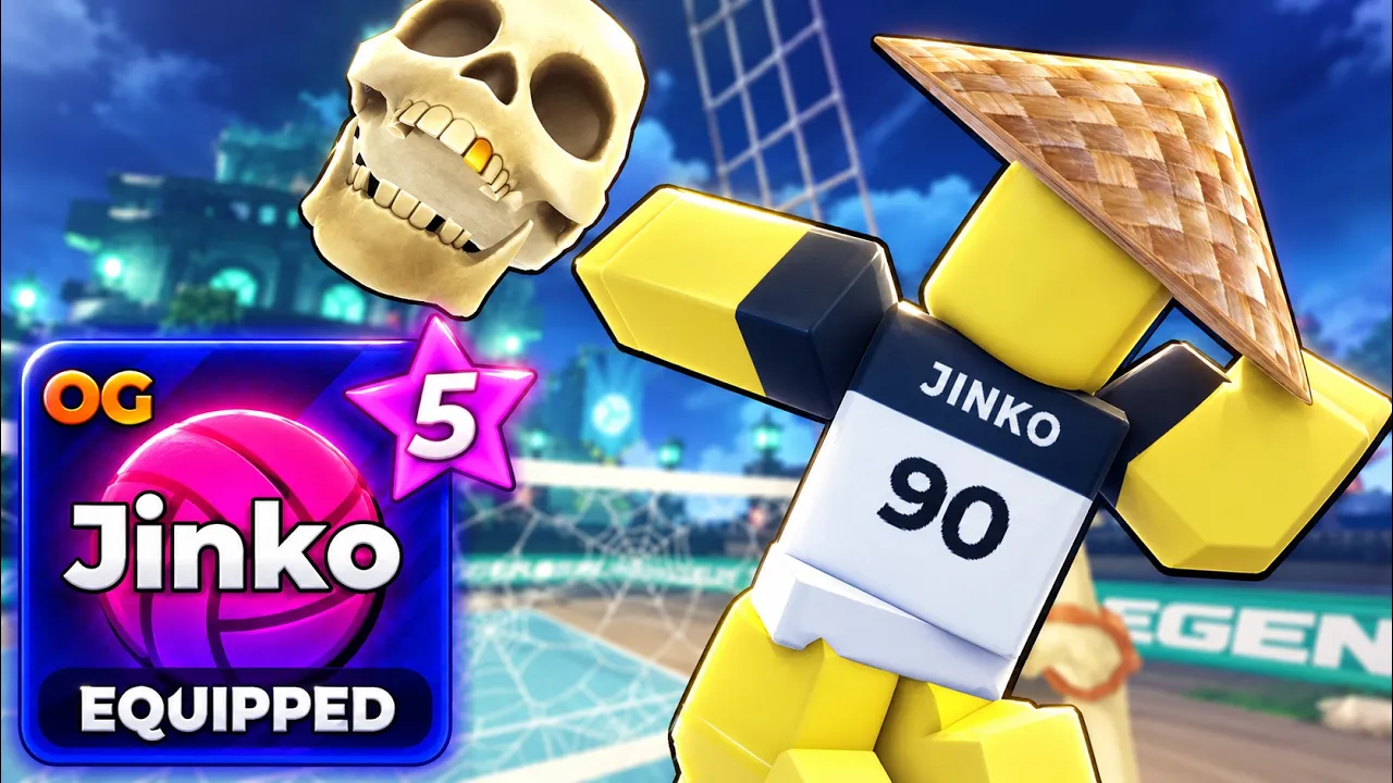 *NEW* Jinko Mastery is INSANE in Volleyball Legends...