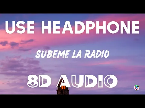 Download MP3 Enrique Iglesias - SUBEME LA RADIO (8D AUDIO) ft. Descemer Bueno, Zion \u0026 Lennox