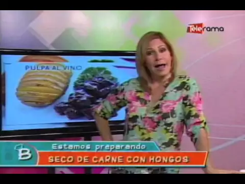 Seco de carne con hongos