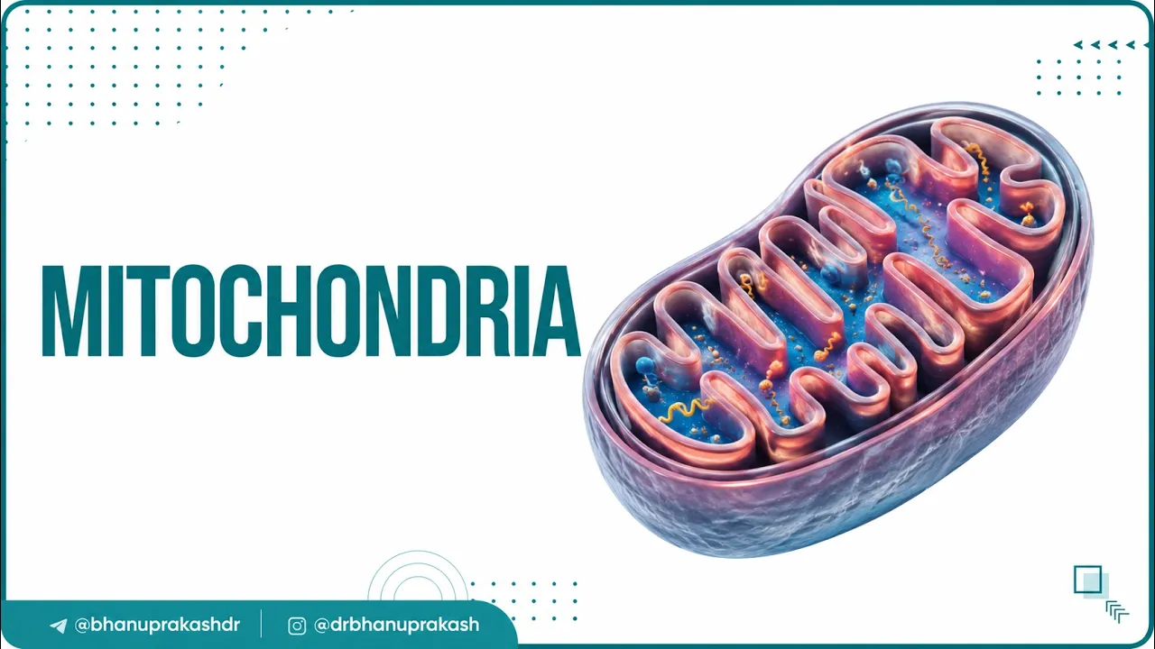 Mitochondria Structure and Function | Cell Physiology Medical Animations