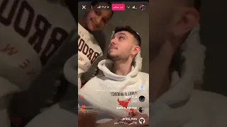 لايف الشامي سلام طلع معه على بث مباشر 