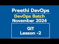 Day 3 DEVOPS TRAINING NOVEMBER BATCH 2024 GIT - Day
