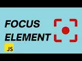 FOCUS element with JAVASCRIPT