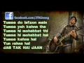 Download Lagu Jab Tak Hai Jaan Title Song with LYRICS - A R Rahman, Javed Ali, Shakthisree Gopalan