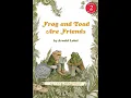 Frog and Toad Are Friends by Arnold Lobel READ ALOUD