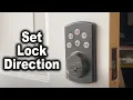 How to Set Lock Direction on Kwikset Powerbolt 2 Door Lock The Fixer Clips