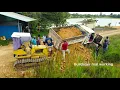 Download Lagu Incredible Landfill!! Dump Truck 5ton Driver Back Uploading overturned Help Rescue Bulldozer Komats…