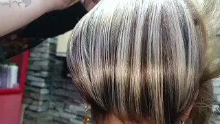 خصل 3D فضي مع بندوقي 