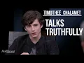 Timothee Chalamet Talks TRUTHFULLY About A Beautiful Boy
