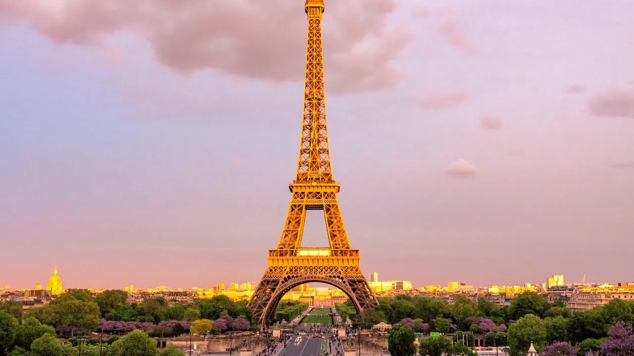 France - scenic relaxation film with relaxing calm music