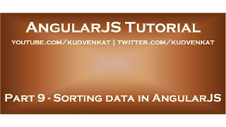 Sorting data in AngularJS