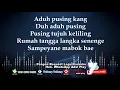 Download Lagu MABOK BAE KARAOKE