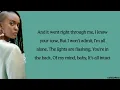 Kelela - Happy Ending (lyrics)