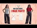You Said Skirt I Made Palazzo Pants Instead New Look N6381 2 Coordinating Tops