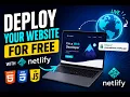 Deploy Your Website for Free with Netlify