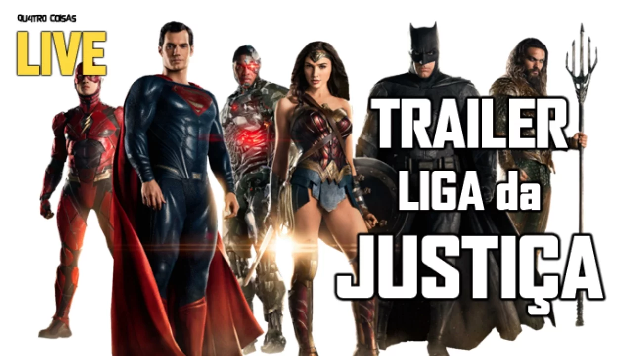 REAÇÃO: LIGA DA JUSTIÇA - LIVE