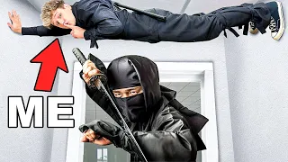 i tried ninja training with a real ninja