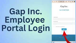 How to Login into Gap Inc Employee Portal Online
