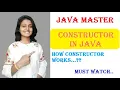 Tutorial 16 Constructor in Java with Practical Session Java Master Mayuri Mali Must Watch