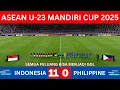 Download Lagu 🔴 TIMNAS PESTA GOL |INDONESIA 11-0 PHILIPPINE - ASEAN U-23 MANDIRI CUP 2025 GAMEPLAY PES 2021
