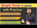 Present Simple Past Simple Future Simple in Detail Tense in English English Speaking Practice