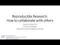 Collaborating with others