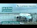 Download Lagu Cathay Pacific Jakarta to Hong Kong Airbus A350-900 Economy Class