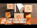 Moving Boxes Types of Boxes for Your Move The Home Depot