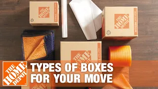 Moving Boxes Types of Boxes for Your Move The Home Depot