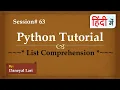 List Comprehension in Python Python Tutorial in Hindi