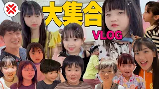 【コラボ】大人気YouTuberがたくさん集まってる遊園地に行ってきた♥シール交換にメロジョイ・成長・喧嘩ｗ盛りだくさんな１日に密着Vlog！！