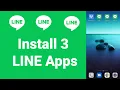 How to install 3 LINE App on android 2021