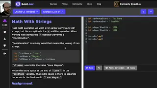 Math with Strings - Intro to Coding in JavaScript