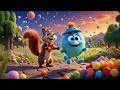 Download Lagu Squirrel Danced with a Marshmallow 🐿️🍥🕺 | Funny Nursery Rhymes Songs for Kids \u0026 Toddlers