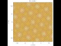 Magic angle bilayer graphene moire pattern animation reupload