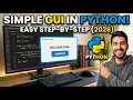 Tutorial to make a simple screen using Python Programming Language