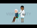 Black Female Doctor with Patient Checkup MOV GIF