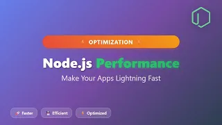 Node js Performance Optimization Boost Your App s Speed Efficiency