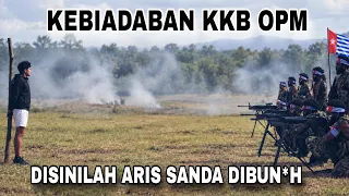 DETIK DETIK ARIS SANDA DI T3MB4K OPM KKB DIPAPUA SAAT MENGANTAR BARANG LOGISTIK