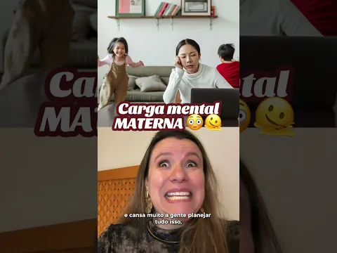 CARGA MENTAL MATERNA: Precisamos falar sobre isso urgente!!⚠️⚠️⚠️