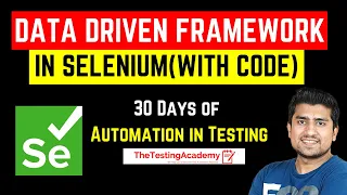Data Driven Framework in Selenium with Example Code Poi Java Tutorial Day 26