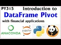 PY315 DataFrame Pivot Python Pandas Camel Academy