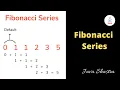 Fibonacci series Fibonacci series in java Print fibonacci series javashastra