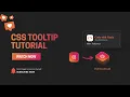 CSS Tooltip Animation using HTML CSS Social Media Hover Icon Effect