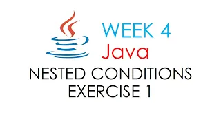 Nested Conditions Exercise 1 Computer Programming 2 Java