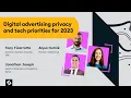 Data Privacy Digital Advertising Priorities and Tech for 2023 Ketch IAPP on-demand webinar