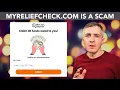 Is MyReliefCheck com a Scam The BBB Says Yes