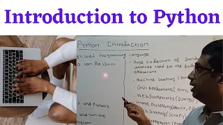 Python Introduction and Standard Libraries for Various Application Lecture 01